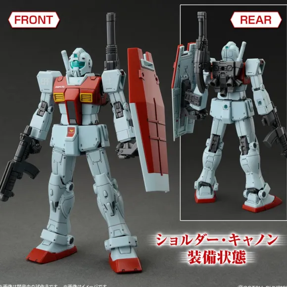 1/144 HG GM (Shoulder Cannon/ Missile Pod Equipment)