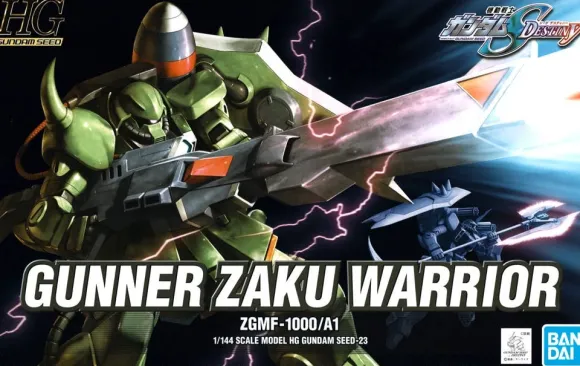 1/144 HG Gunner Zaku Warrior