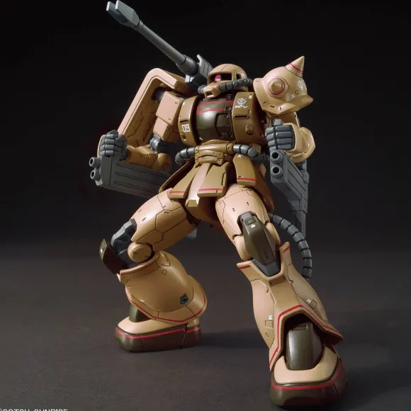1/144 HG MS-06CK Zaku Half Cannon