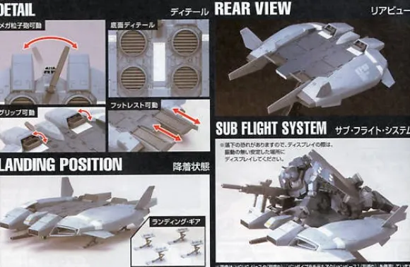 1/144 HGUC Base Jabber (Unicorn Ver.)