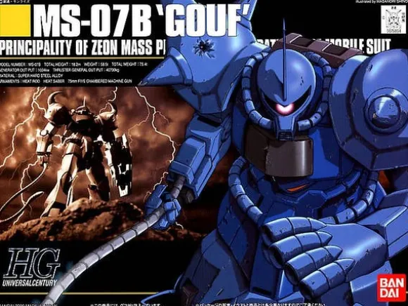 1/144 HGUC MS-07 Gouf