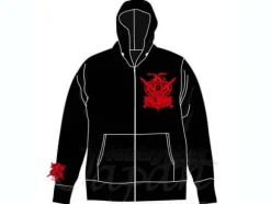 King of Heart Zip-Up Parka Black L