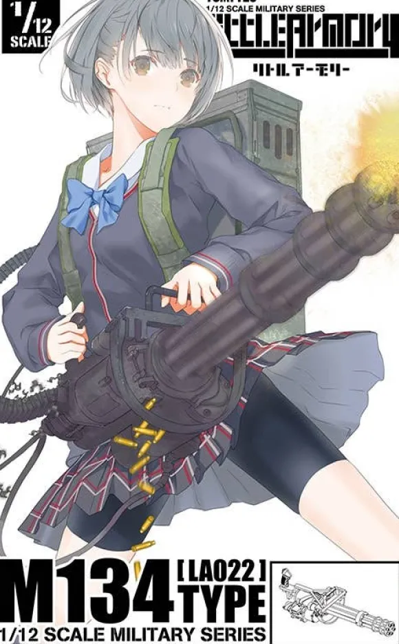 1/12 Little Armory LA022/ M134 Mini Gun Type