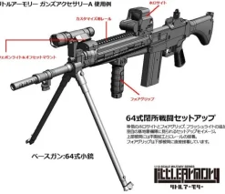 1/12 LittleArmory [LD020] Guns Accessories A