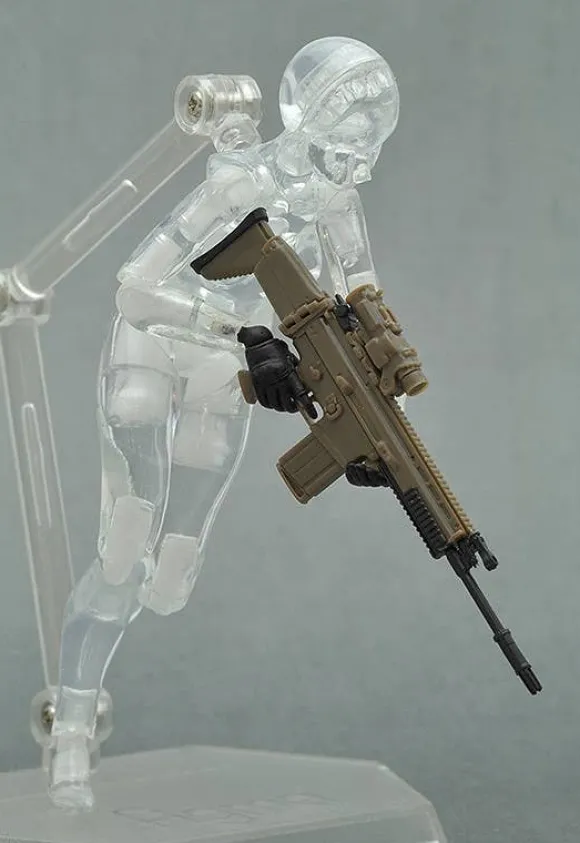 LittleArmory-OP3: figma Tactical Gloves (Stealth Black) (LittleArmory) (Reissue)