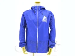 Londo Bell Hooded Wind Breaker Blue x White L