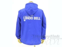 Londo Bell Hooded Wind Breaker Blue x White XL