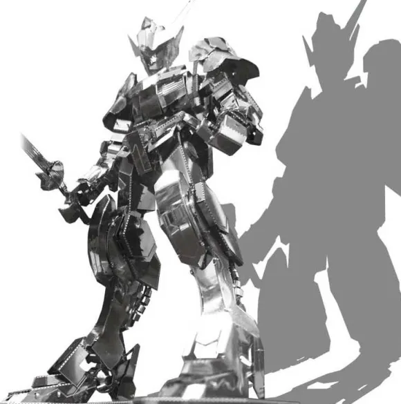 Metallic Nano Puzzle Premium: Gundam Barbatos 4th Form