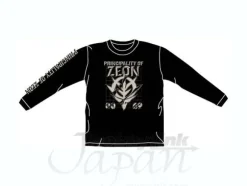 Metallic Zeon Long Sleeve T-Shirt Black L