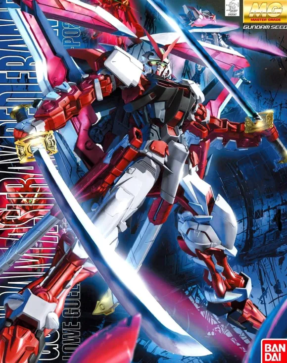 1/100 MG Gundam Astray Red Frame Lowe Guele's Customize Mobile Suit MBF-PO2KAI
