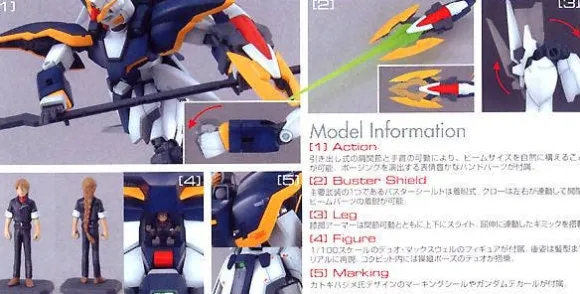 1/100 MG Gundam Deathscythe EW Version