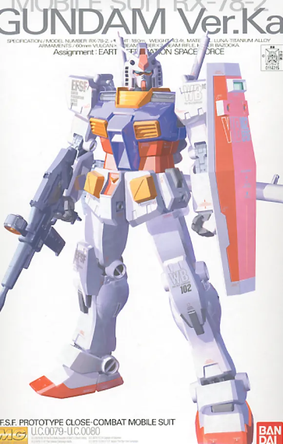 1/100 MG RX-78-2 Gundam Ver. Ka
