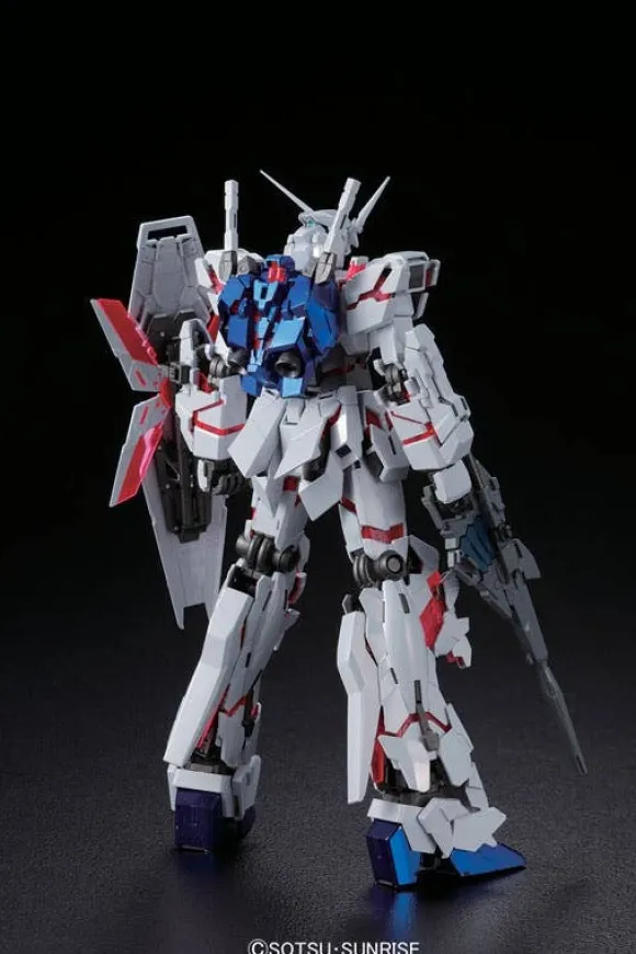 1/100 MG RX-0 Unicorn Gundam (Red or Green Frame Twin Frame Edition) Titanium Finish
