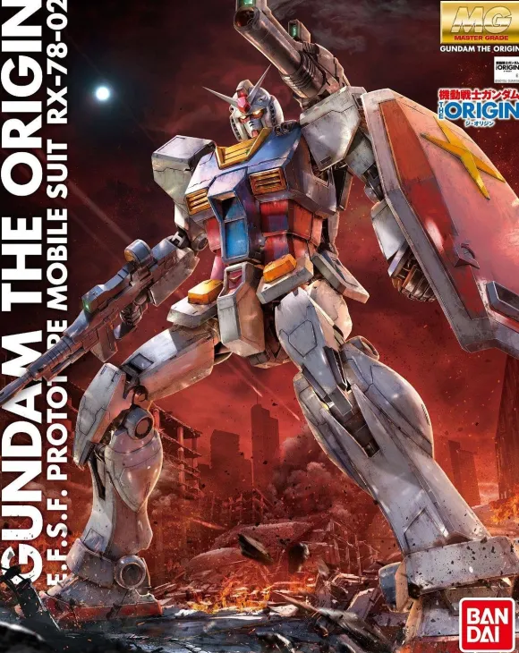 1/100 MG THE ORIGIN RX-78-02 Gundam