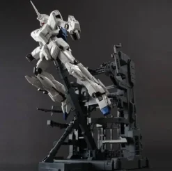 1/100 MG Unicorn Gundam HD Color + MS Cage