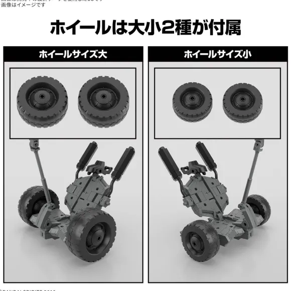 1/144 30MM Extended Armament Vehicle (Wheel Mobile Ver.)