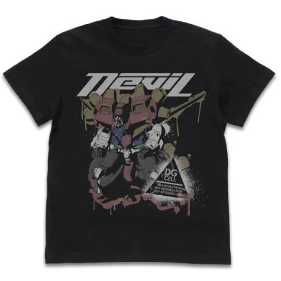 Mobile Fighter G Gundam: Devil Gundam T-Shirt / Black-Xl