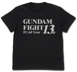 Mobile Fighter G Gundam: 13Th Gundam Fight Commemorative T-Shirt / Black-Xl