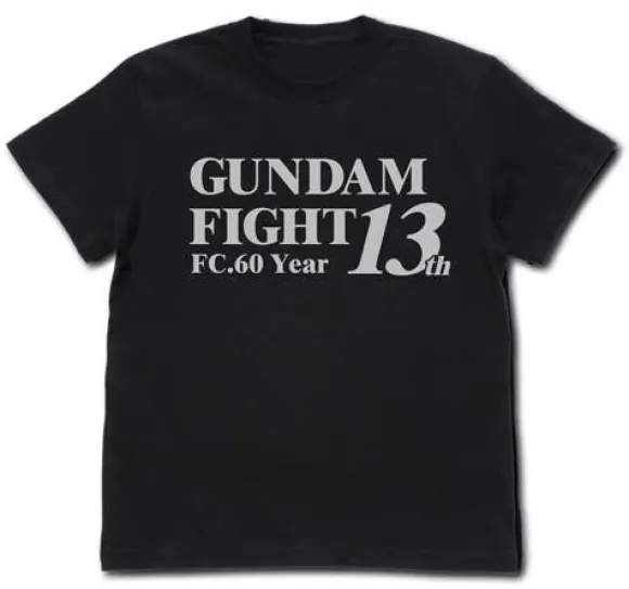 Mobile Fighter G Gundam: 13Th Gundam Fight Commemorative T-Shirt / Black-Xl
