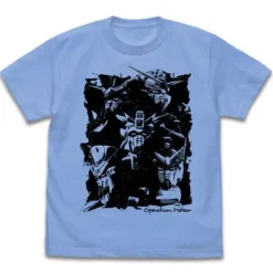 Mobile Report Gundam Wing: Operation Meteor MS T-Shirt / Sax-XL