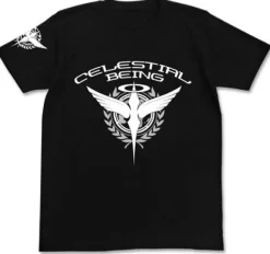Mobile Suit Gundam 00: Celestial Being T-Shirt / Black-Xl