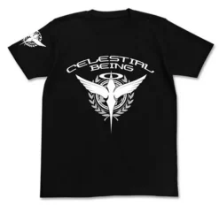 Mobile Suit Gundam 00 Celestial Being T-shirt Black L