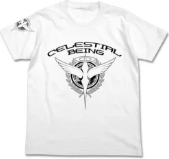 Mobile Suit Gundam 00 Celestial Being T-shirt White L