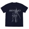 Mobile Suit Gundam: Char's Counterattack: New Gundam Beyond T-shirt: Navy - M