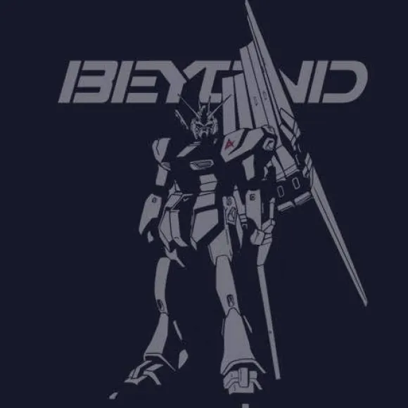 Mobile Suit Gundam: Char's Counterattack: New Gundam Beyond T-shirt: Navy - M