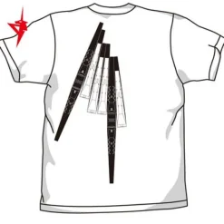 Mobile Suit Gundam: Char's Counterattack: Nu (New) Gundam T-Shirt / White-L