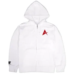 Mobile Suit Gundam: Char's Counterattack: RX-93 NU Gundam Zip Hoodie / White-XL