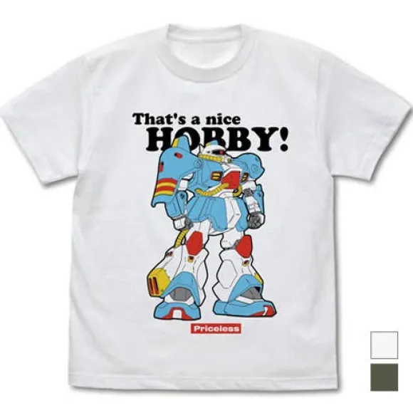 Mobile Suit Gundam Char's Counterattack: Hobby Hizack T-Shirt / White-L
