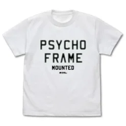 Mobile Suit Gundam: Char's Counterattack: Psycoframe T-Shirt / White-L