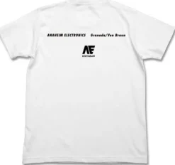 Mobile Suit Gundam: Char's Counterattack: Psycho Frame T-Shirt: White-S