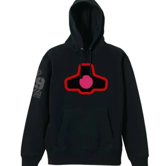 Mobile Suit Gundam Dom Mono-Eye Luminous Parka Black L