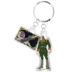 Mobile Suit Gundam Double Acrylic Keychain GS14 Dozle Zabi