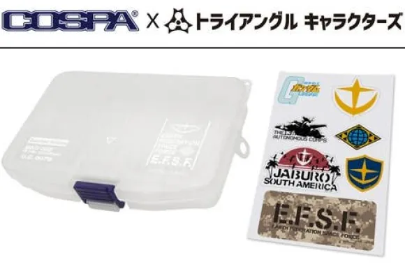 Mobile Suit Gundam: Earth Federation Army Multi-Case & Decoration Sticker Set