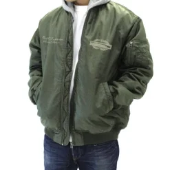 Mobile Suit Gundam: Earth Federation Space Force MA-1 Jacket Moss L