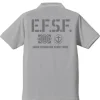Mobile Suit Gundam Earth Federation Space Force Polo Shirt : OX Gray-M