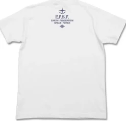 Mobile Suit Gundam: E.F.S.F. Dry T-Shirt: White-L