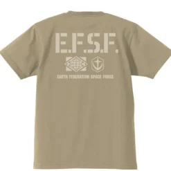 Mobile Suit Gundam E.F.S.F Heavyweight T-Shirt Sand Khaki M