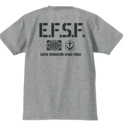 Mobile Suit Gundam E.F.S.F Heavyweight T-Shirt Mix Gray XL