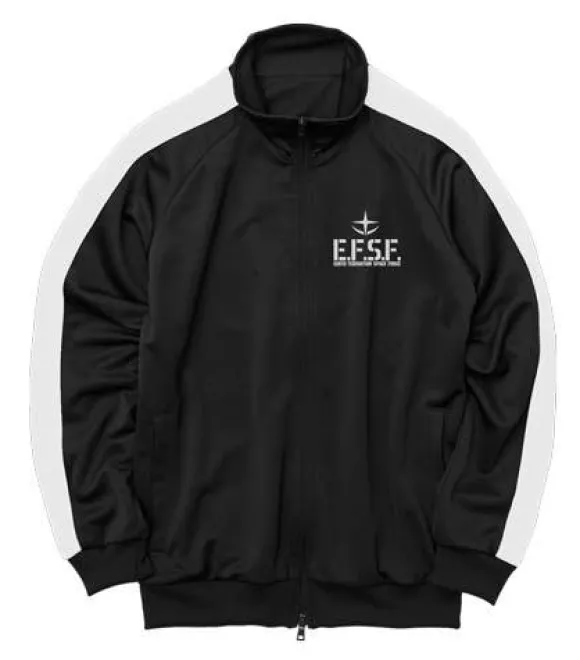 Mobile Suit Gundam: E.F.S.F. Jersey: Black x White - L