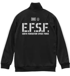Mobile Suit Gundam: E.F.S.F. Jersey: Black x White - L