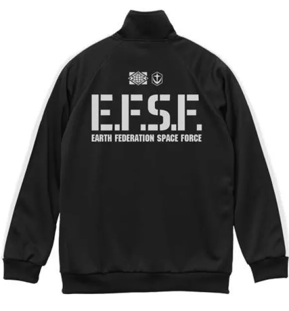 Mobile Suit Gundam: E.F.S.F. Jersey: Black x White - L