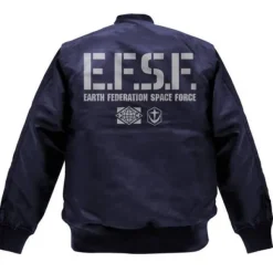 Mobile Suit Gundam: E.F.S.F. MA-1 Jacket: Navy - S