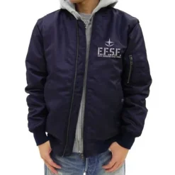 Mobile Suit Gundam: E.F.S.F. MA-1 Jacket: Navy - XL