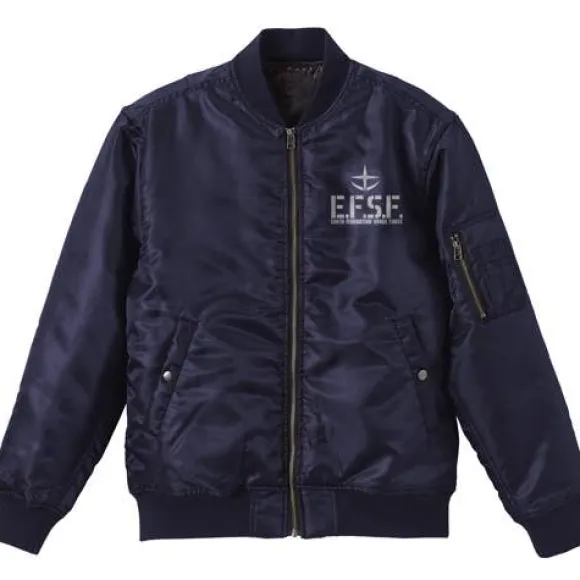 Mobile Suit Gundam: E.F.S.F. MA-1 Jacket: Navy - L