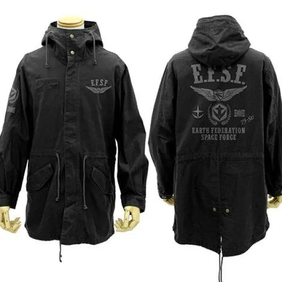Mobile Suit Gundam: E.F.S.F. M-51 Jacket: Black - XL