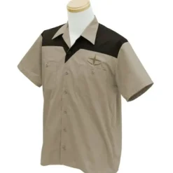 Mobile Suit Gundam: E.F.S.F. Soldier Design Work Shirt / L
